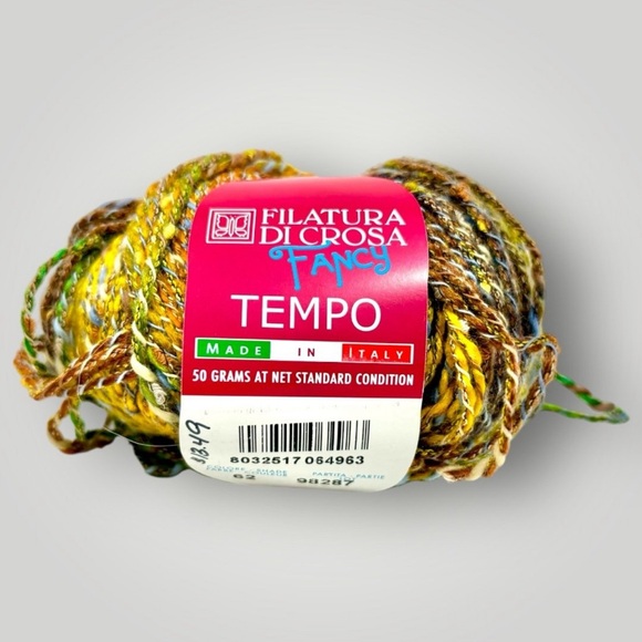 Filatura Di Crosa Fancy Tempo Made in Italy Ball Cotton/Acrylic/Polyamide 114yds - Picture 1 of 4